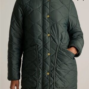 Women's Quilted Jacket - Green